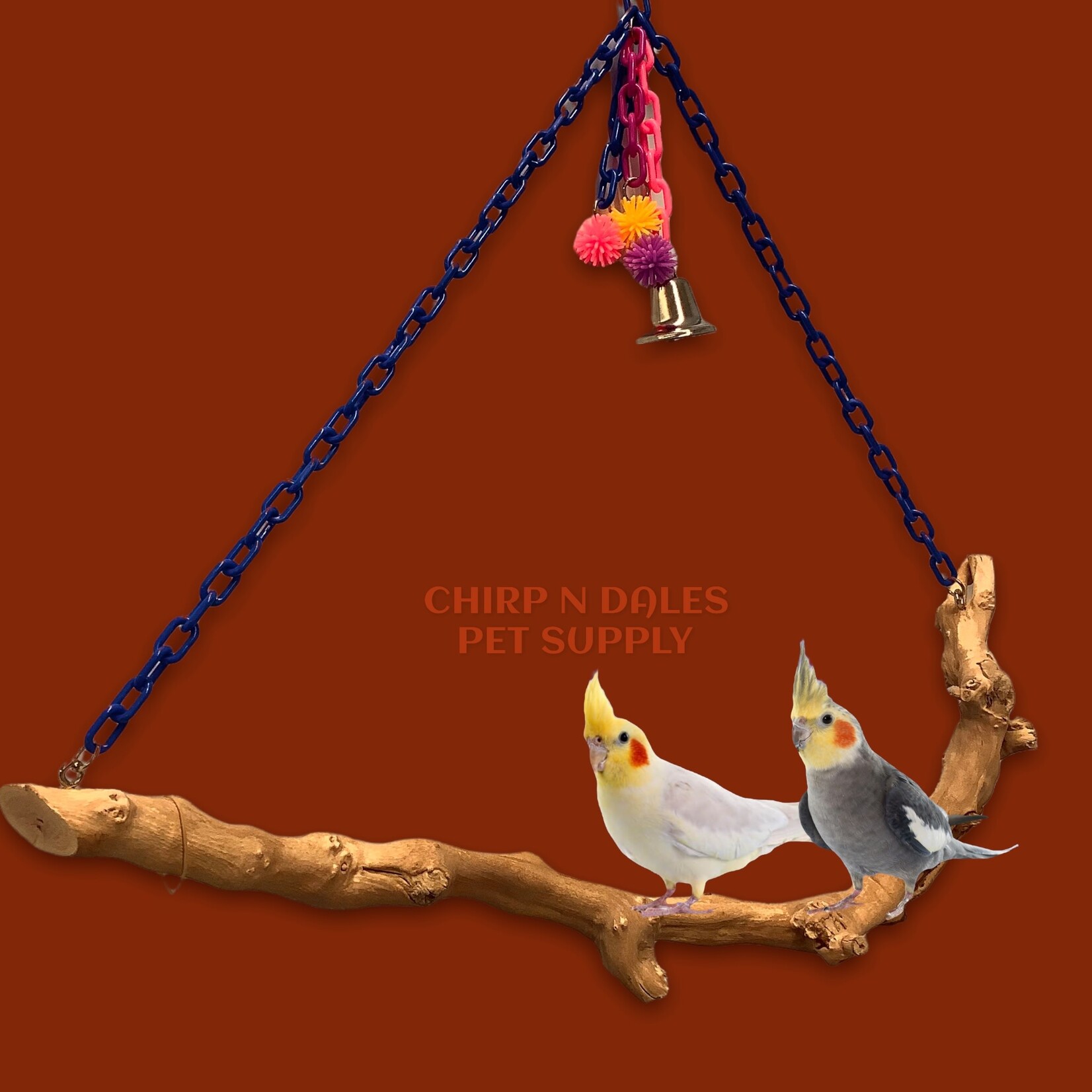 Bonkers Bonkers Hanging Triangle  Grapewood Swing Lg