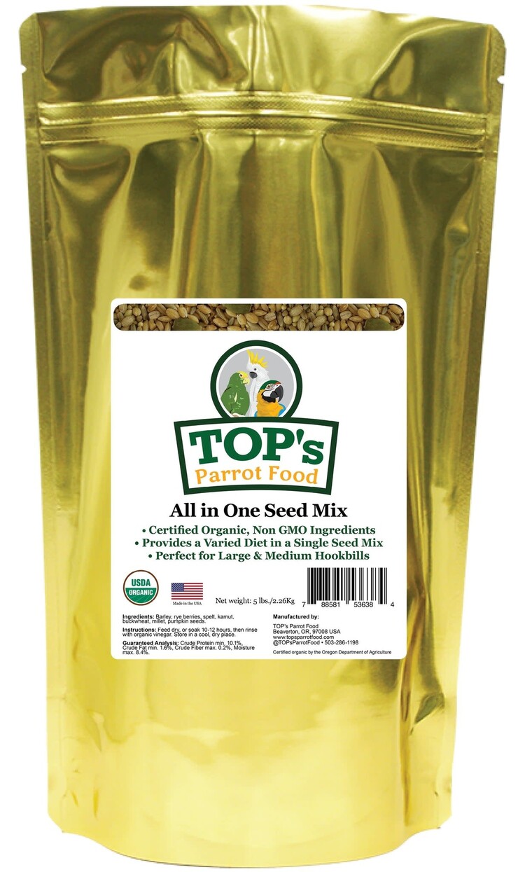 Totally Organics TOPS TOP's All-in-One Seed Mix