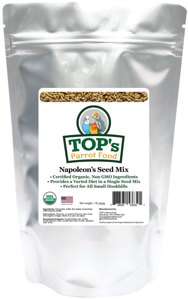 Totally Organics TOPS TOP's Napoleon's Seed Mix