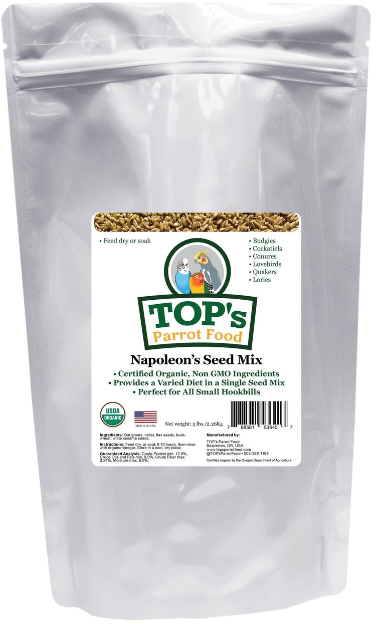 Totally Organics TOPS TOP's Napoleon's Seed Mix