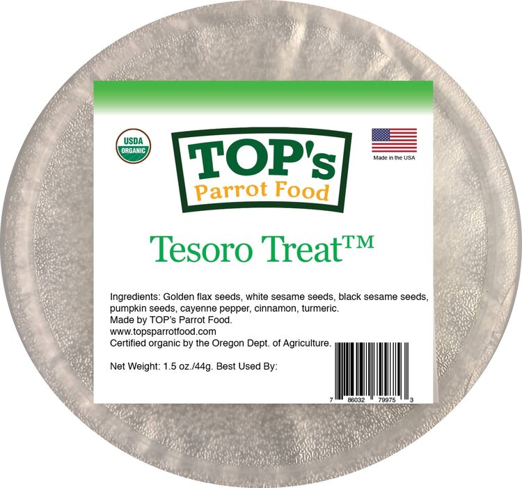 Totally Organics TOPS TOP'S Tesoro Treat