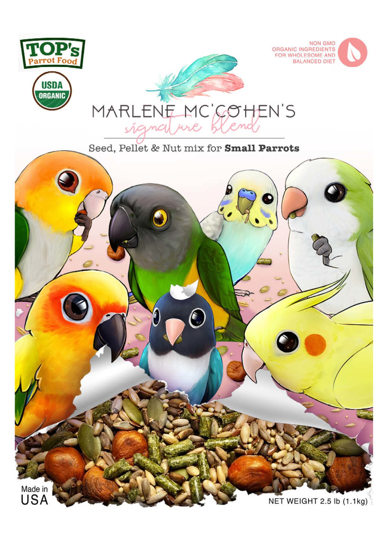Totally Organics TOPS Marlene Mc'Cohen's Signature Blend Small Parrot