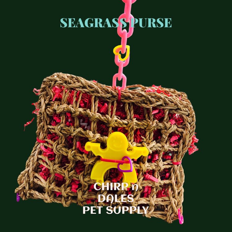 Happy Feathers Happy Feathers Seagrass Shredder Purse