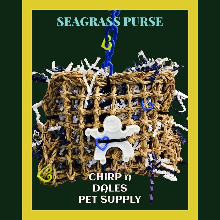 Happy Feathers Happy Feathers Seagrass Shredder Purse