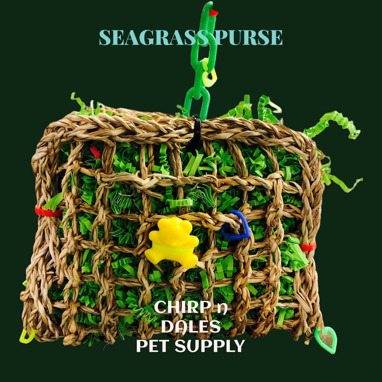 Happy Feathers Happy Feathers Seagrass Shredder Purse