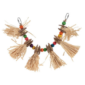 Hari HARI SMART.PLAY Enrichment Parrot Toy - Hula Skirt