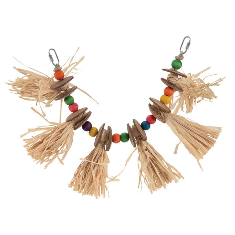 Hari HARI SMART.PLAY Enrichment Parrot Toy - Hula Skirt