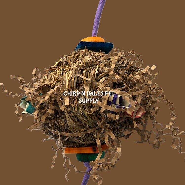 Bonkers Bonkers Jumbo Stuffed Grass Ball 5”