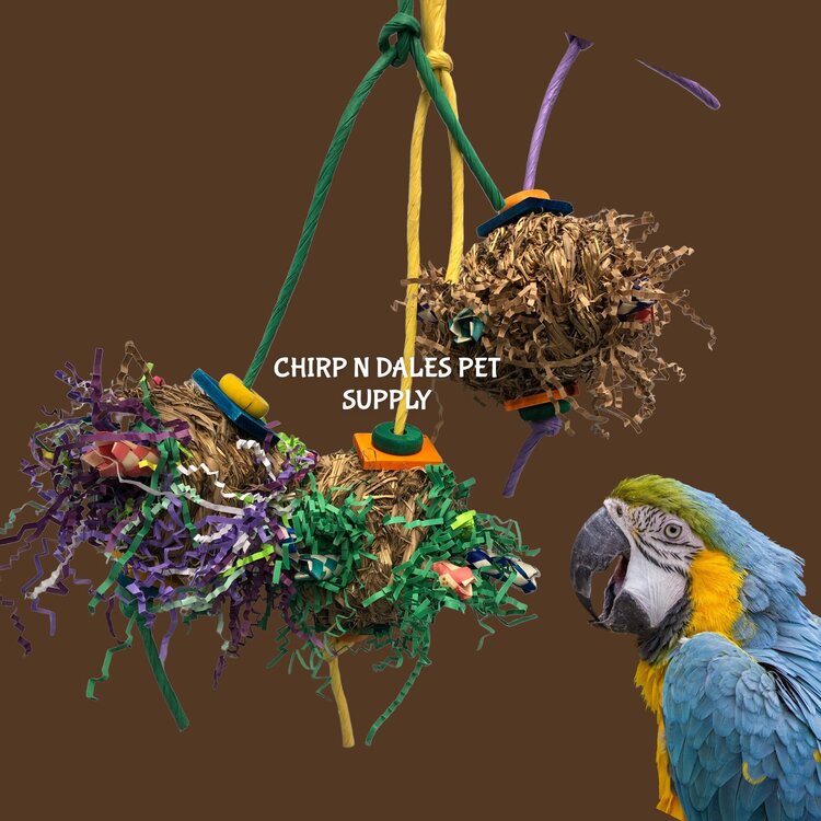 Bonkers Bonkers Jumbo Stuffed Grass Ball 5”