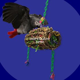 Bonkers Bonkers Seagrass Chewie Roll 7" x 4" x 4"