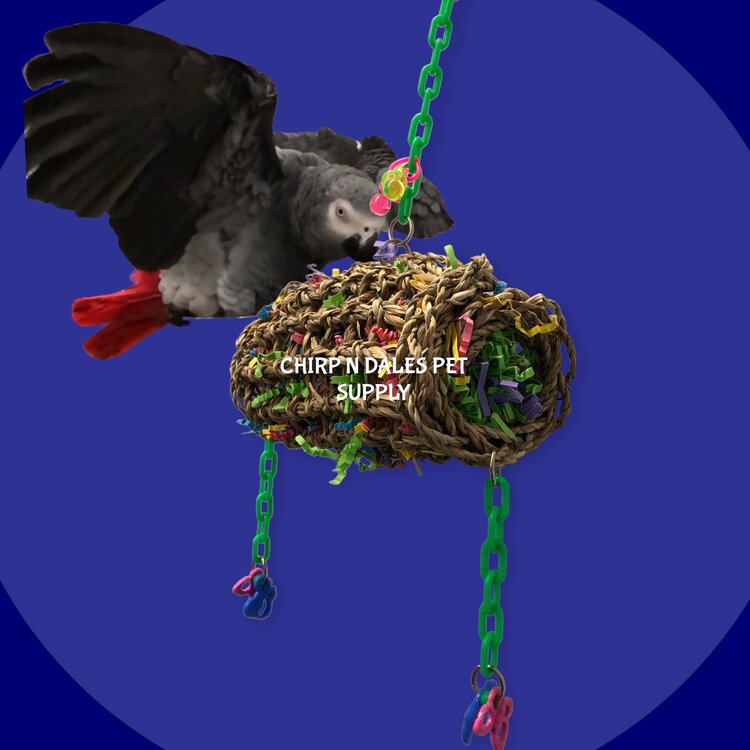 Bonkers Bonkers Seagrass Chewie Roll 7" x 4" x 4"