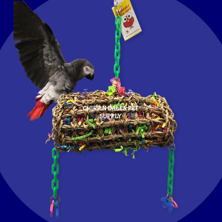 Bonkers Bonkers Seagrass Chewie Roll 7" x 4" x 4"