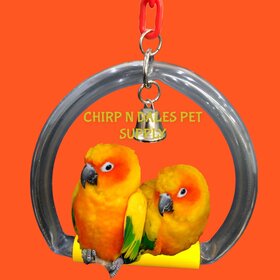 Happy Feathers Happy Feathers Teardrop Happy Perch Small 7”x 7”x 1/2”