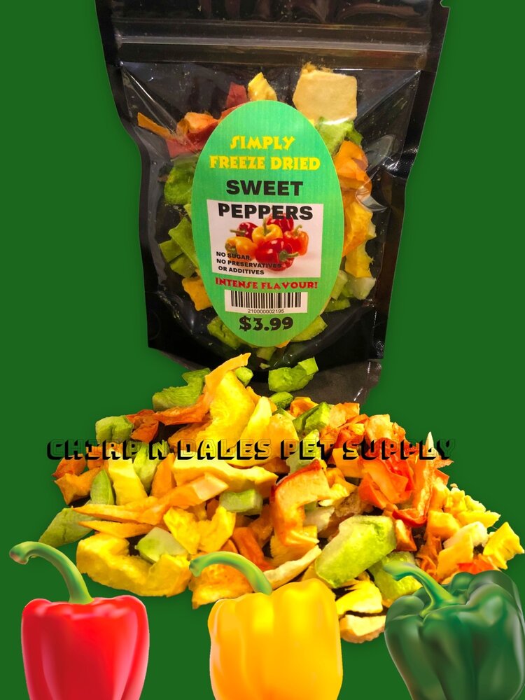 CND Freeze Dried Products Simply Sweet Peppers Mixed  Freeze Dried 15g