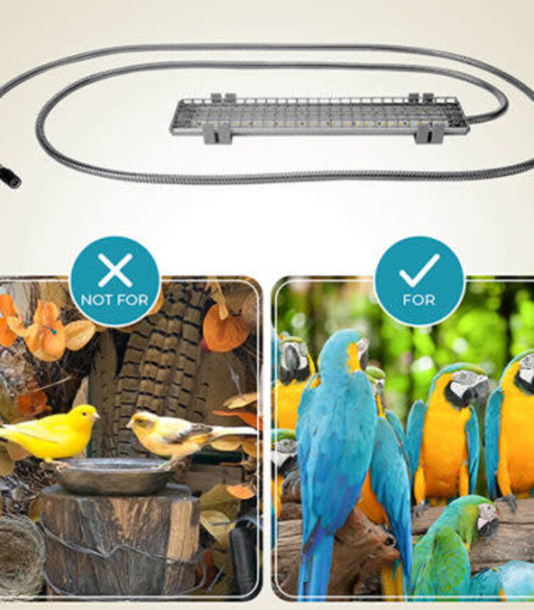 M&M Cage Company LED LIGHTING SYSTEM FOR HOOKBILLS -10” 18” 24”