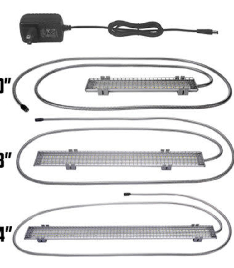 M&M Cage Company LED LIGHTING SYSTEM FOR HOOKBILLS -10” 18” 24”