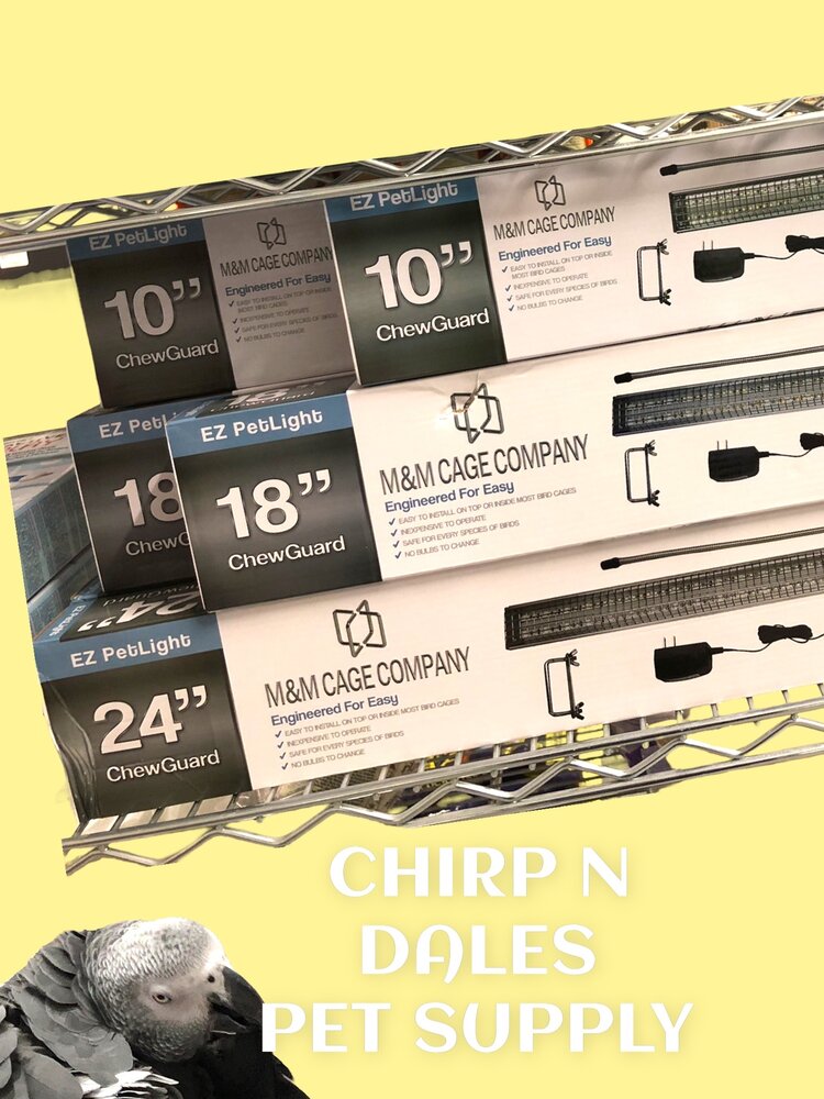 M&M Cage Company LED LIGHTING SYSTEM FOR HOOKBILLS -10” 18” 24”