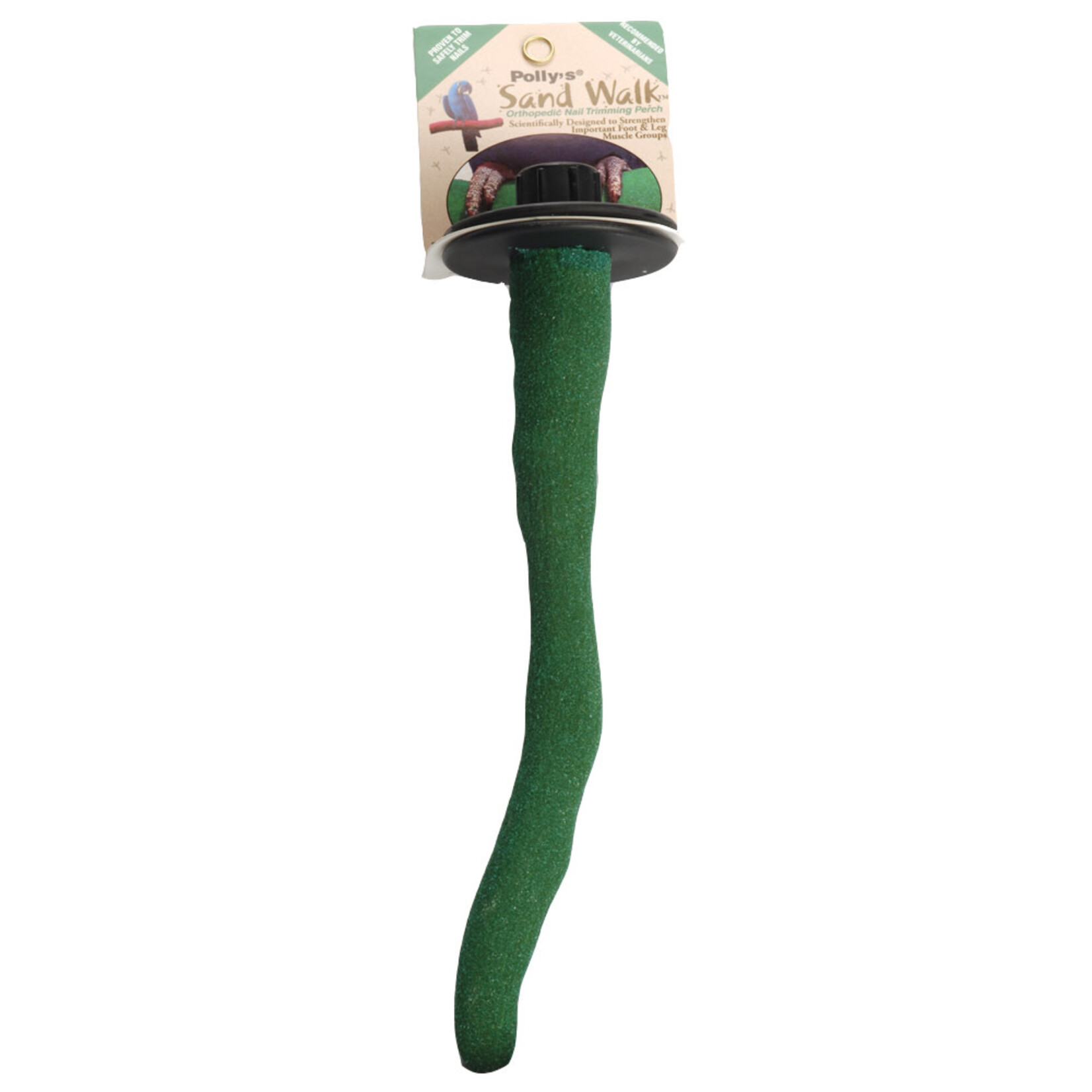 Polly's  Pet Products Polly's Sandwalk Orthopedic Nail Trimming Perch Small Assorted Colors
