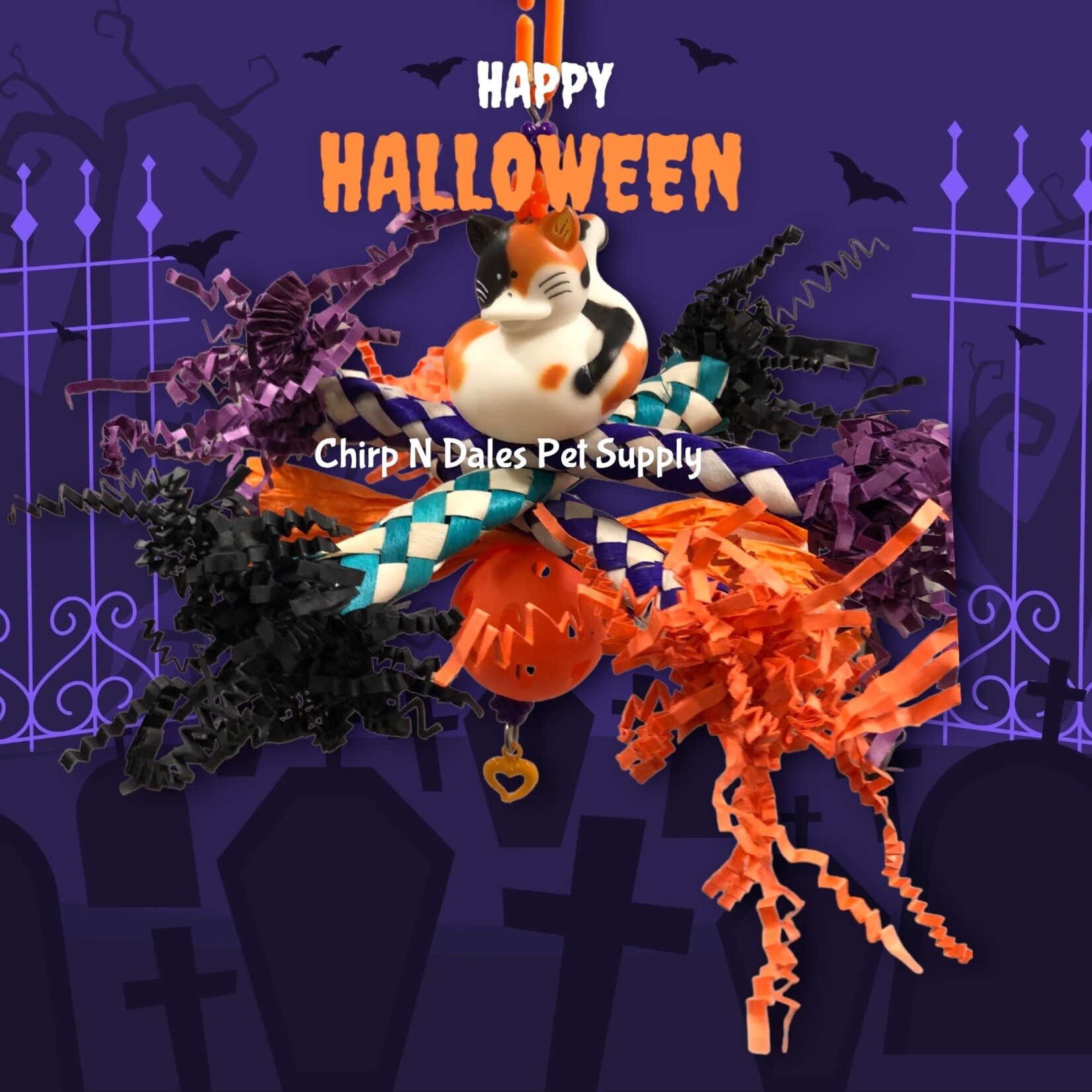 Bonkers Bonkers Halloween Spooky Spinners (Assorted Designs)