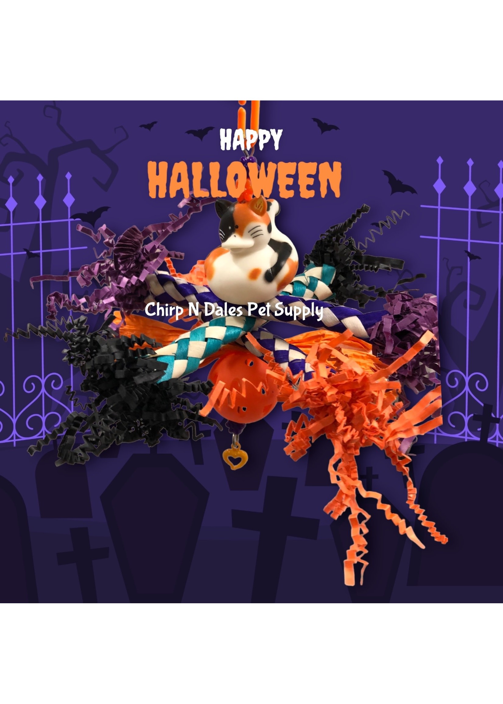 Bonkers Bonkers Halloween Spooky Spinners (Assorted Designs)