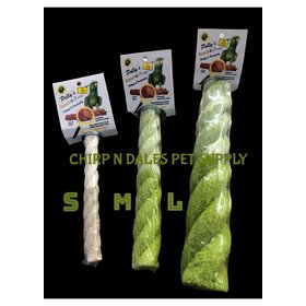 Polly's  Pet Products Polly Sand -E- Rope Perch Medium