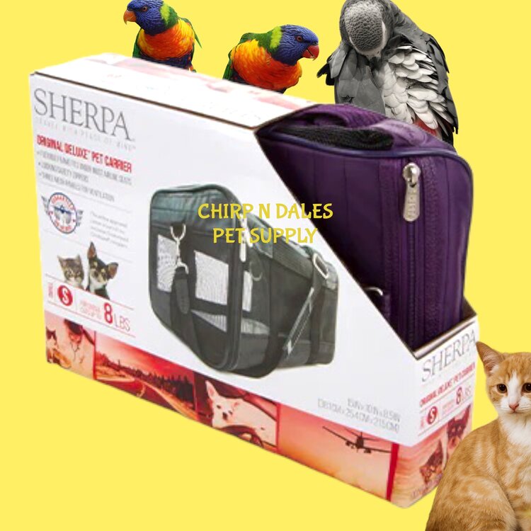 Sherpa Sherpa Original Deluxe™ Pet Carrier Small Plum