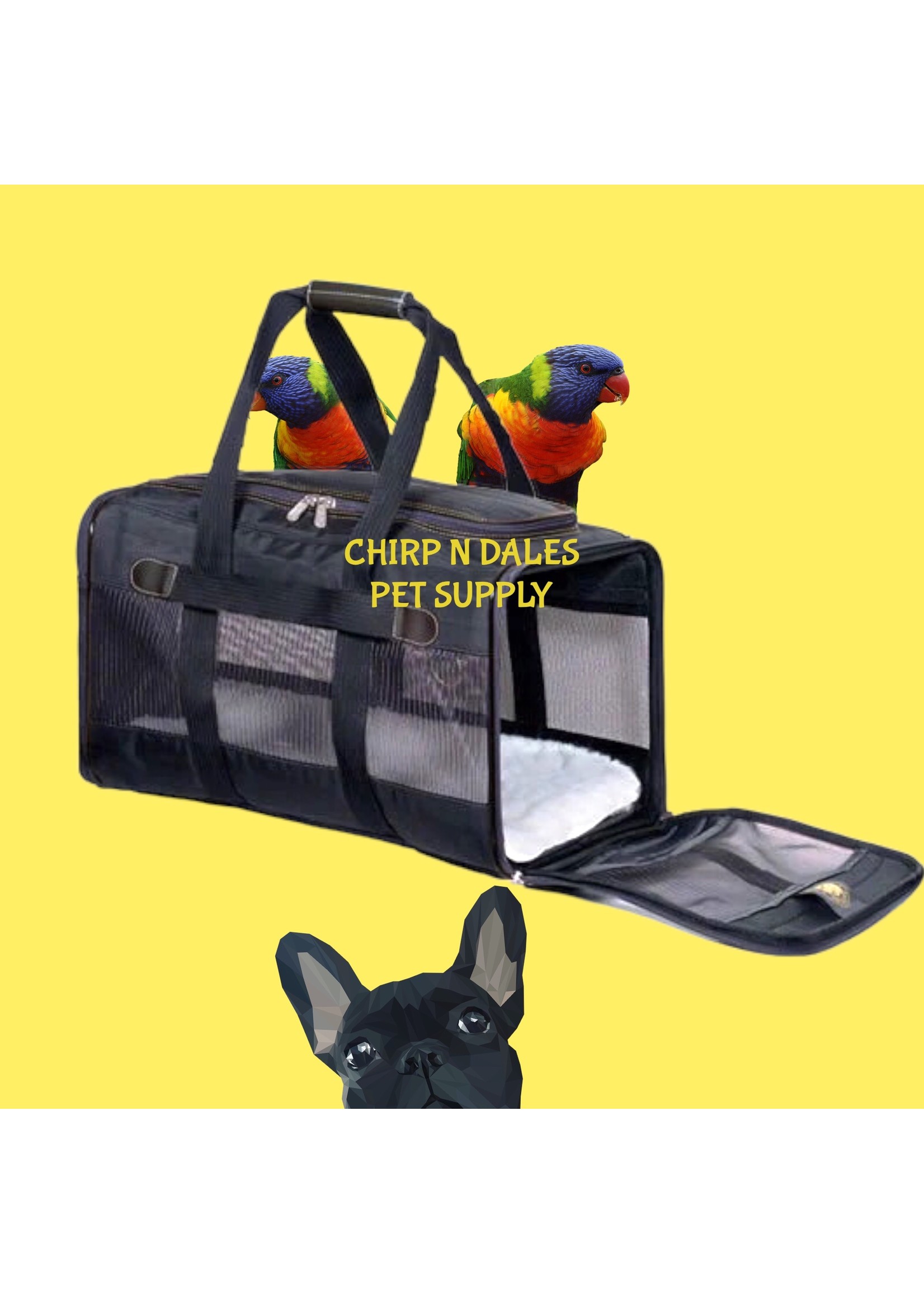 Sherpa Travel Original Deluxe Airline Approved Pet Carrier, Black, Large