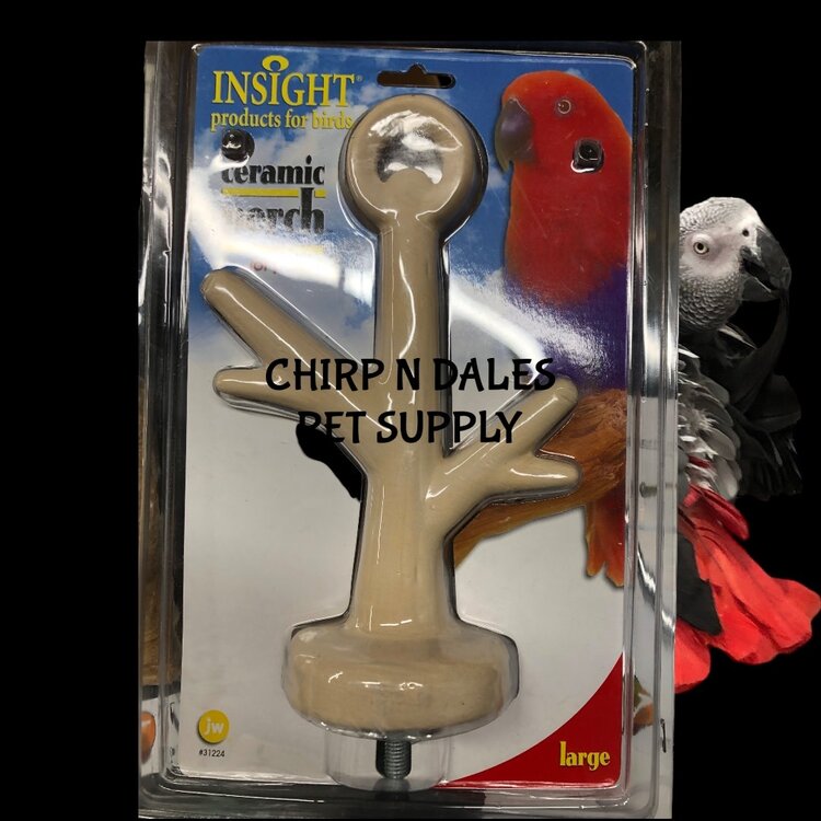 J.W. PET COMPANY JW INSIGHT CERAMIC PERCH LARGE