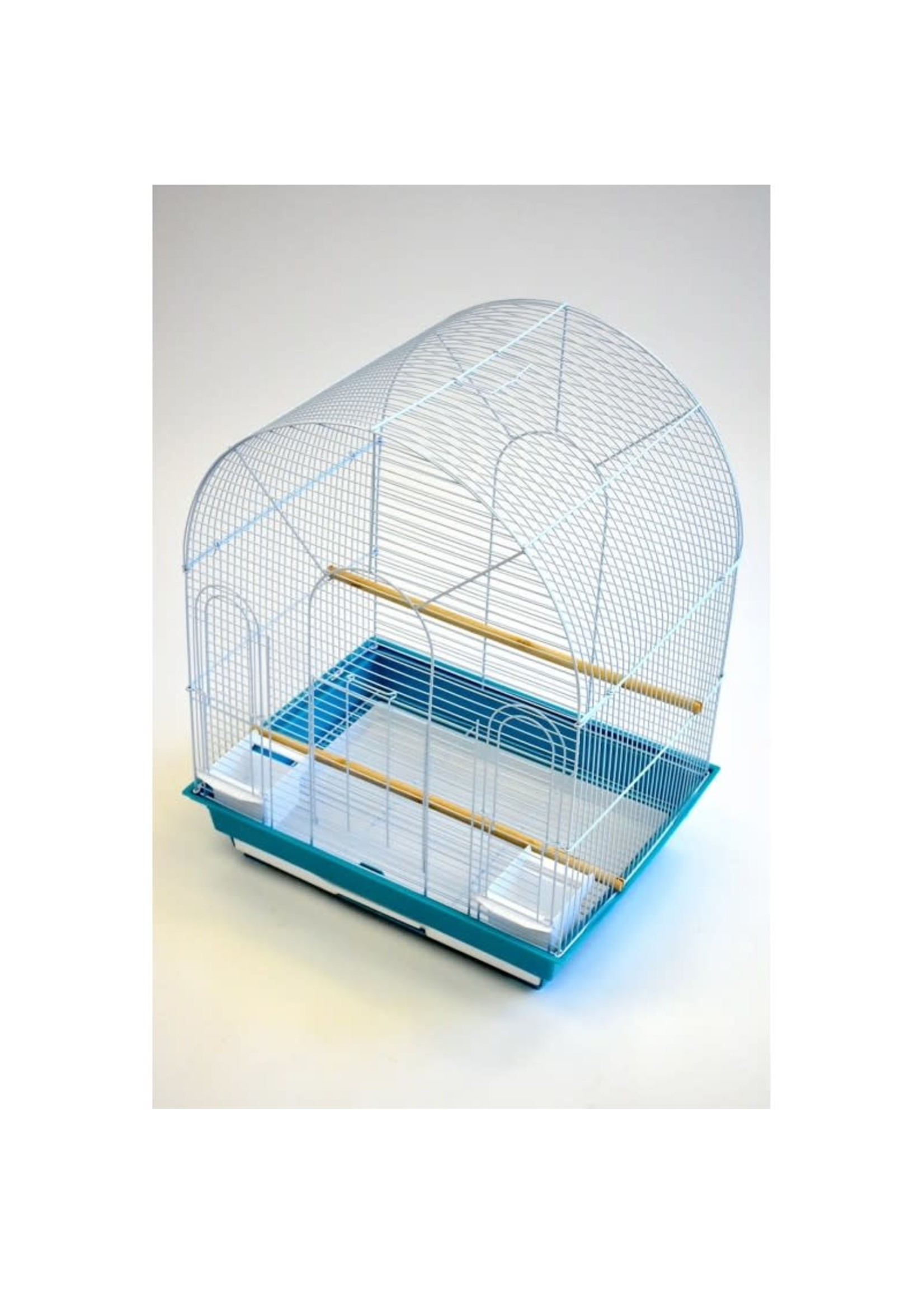 Glitter Pets Glitter Pet  Small Dome Top Cage 20"X15"  Blue