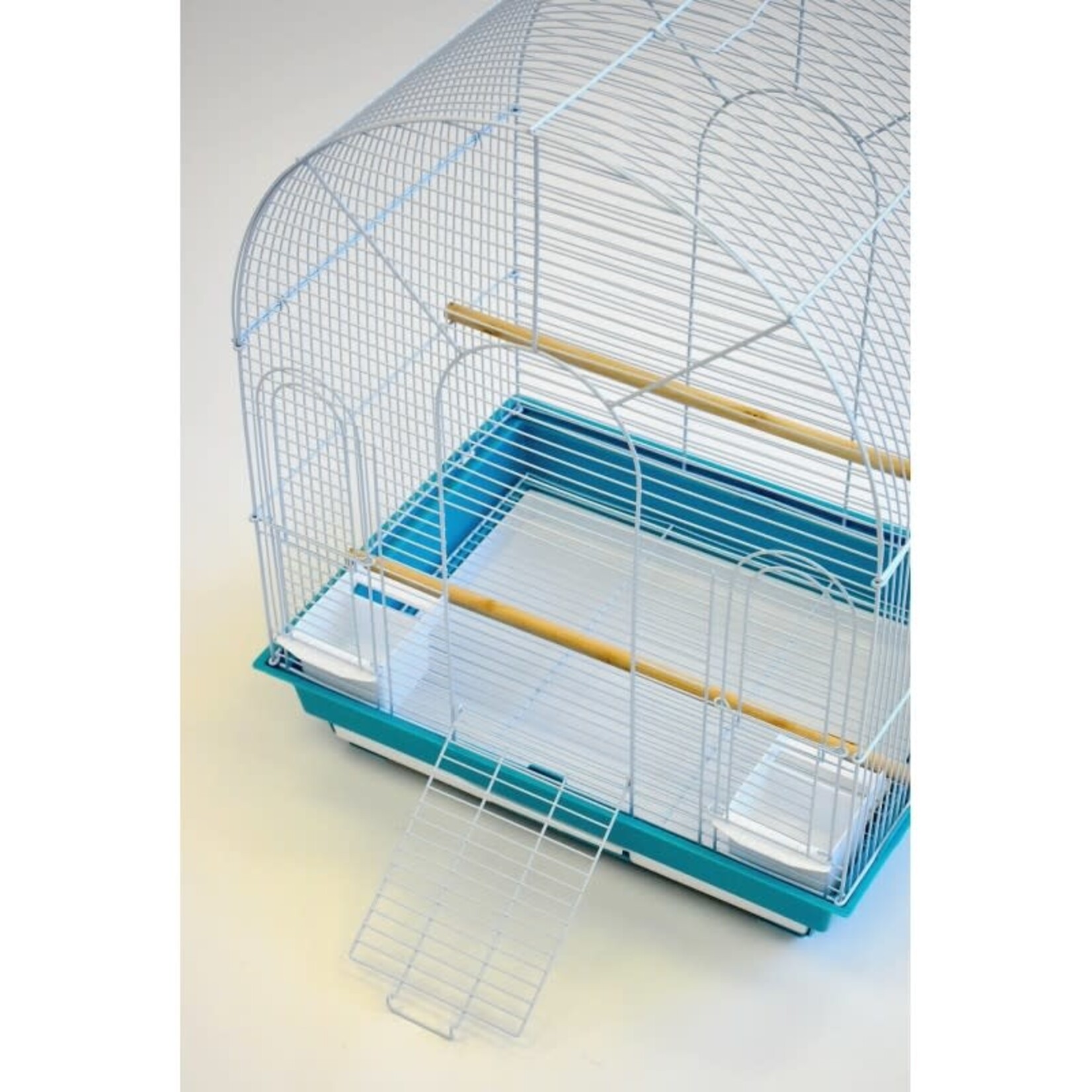 Glitter Pets Glitter Pet  Small Dome Top Cage 20"X15"  Blue