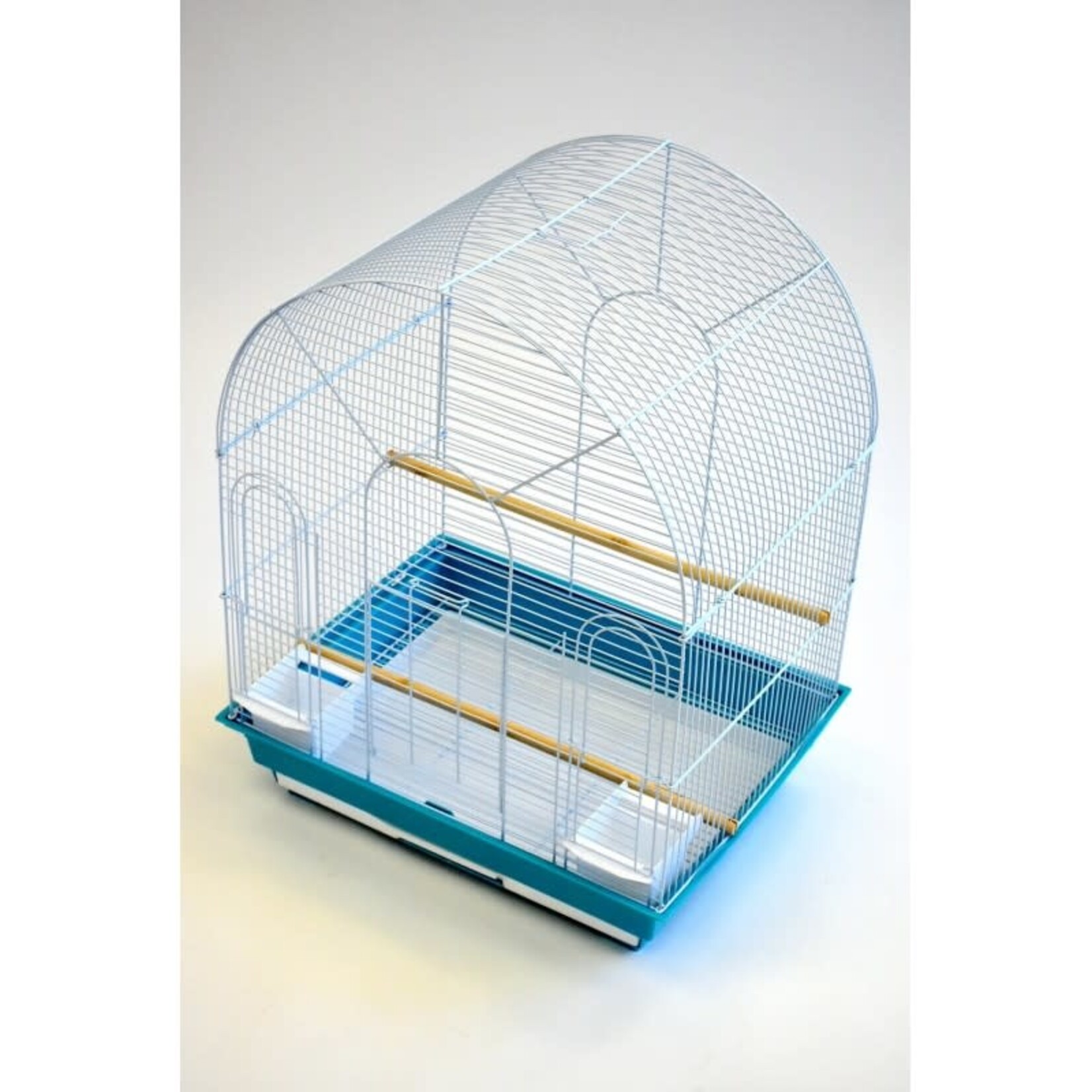 Glitter Pets Glitter Pet  Small Dome Top Cage 20"X15"  White
