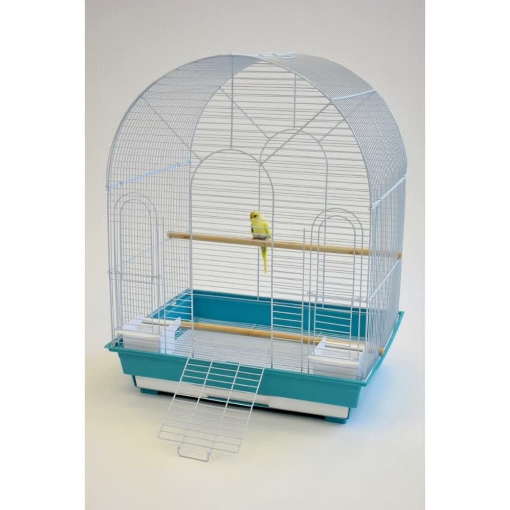 Glitter Pets Glitter Pet  Small Dome Top Cage 20"X15"  White