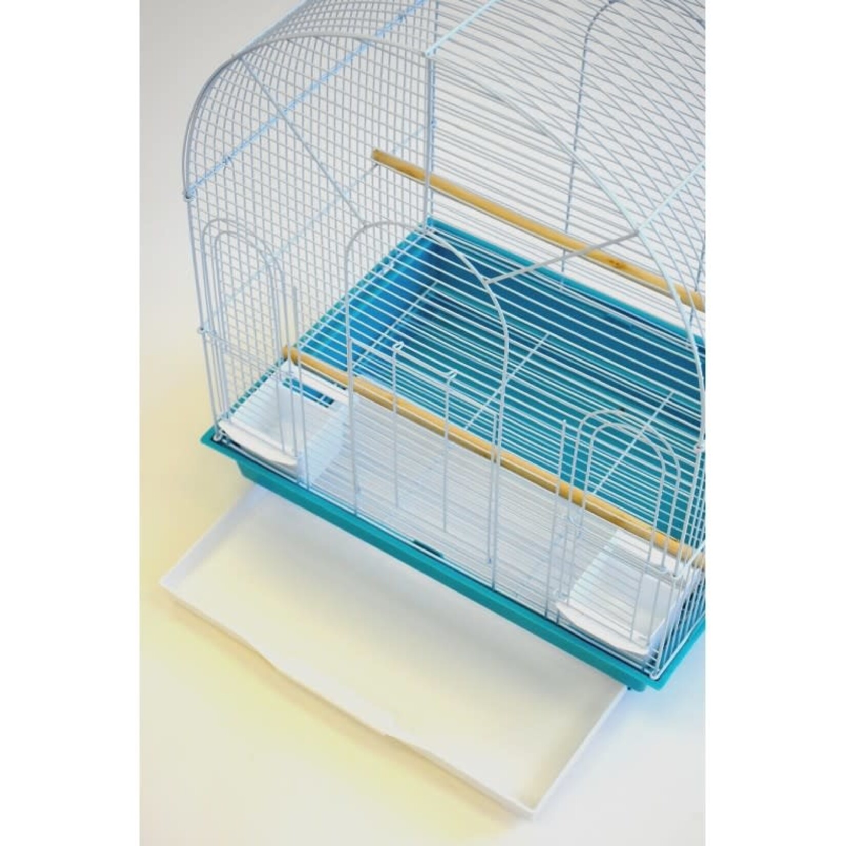 Glitter Pets Glitter Pet  Small Dome Top Cage 20"X15"  White