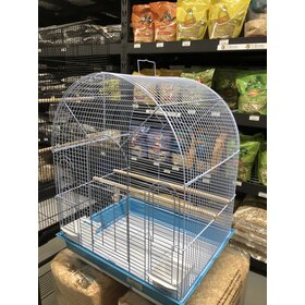 Glitter Pets Glitter Pet  Small Dome Top Cage 20"X15"  Blue