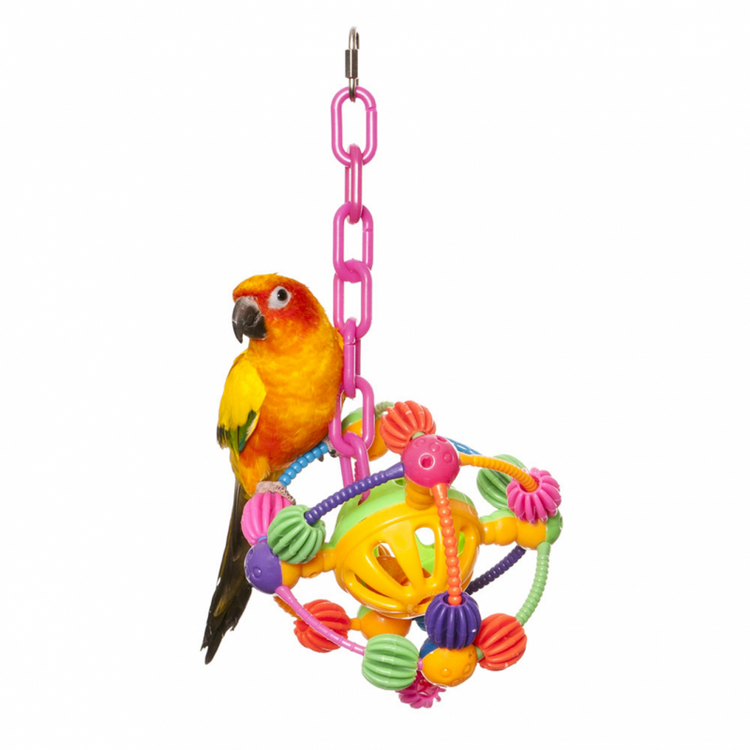 Jolly Jungle Plastic Space Ball A105 14” long by 8” wide