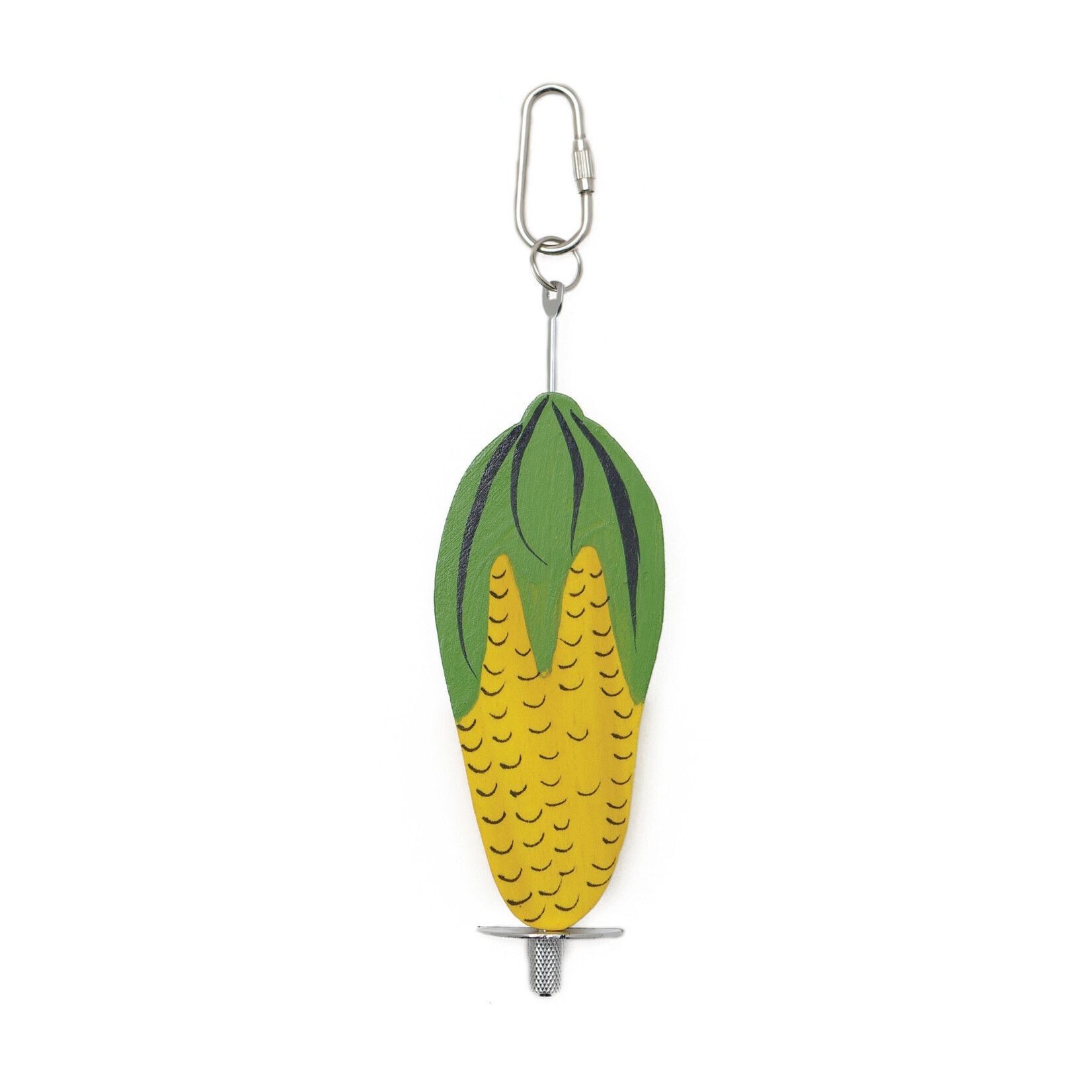 Living World LW Nibblers, Wood Chews, Corn Cob on a Stick