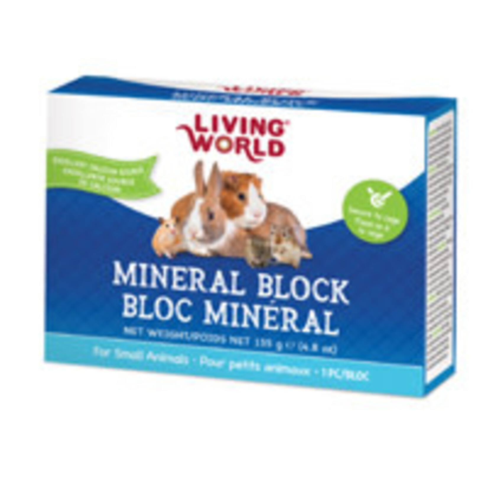 Living World Living World Mineral Block for Small Animals - 135 g (4.8 oz)
