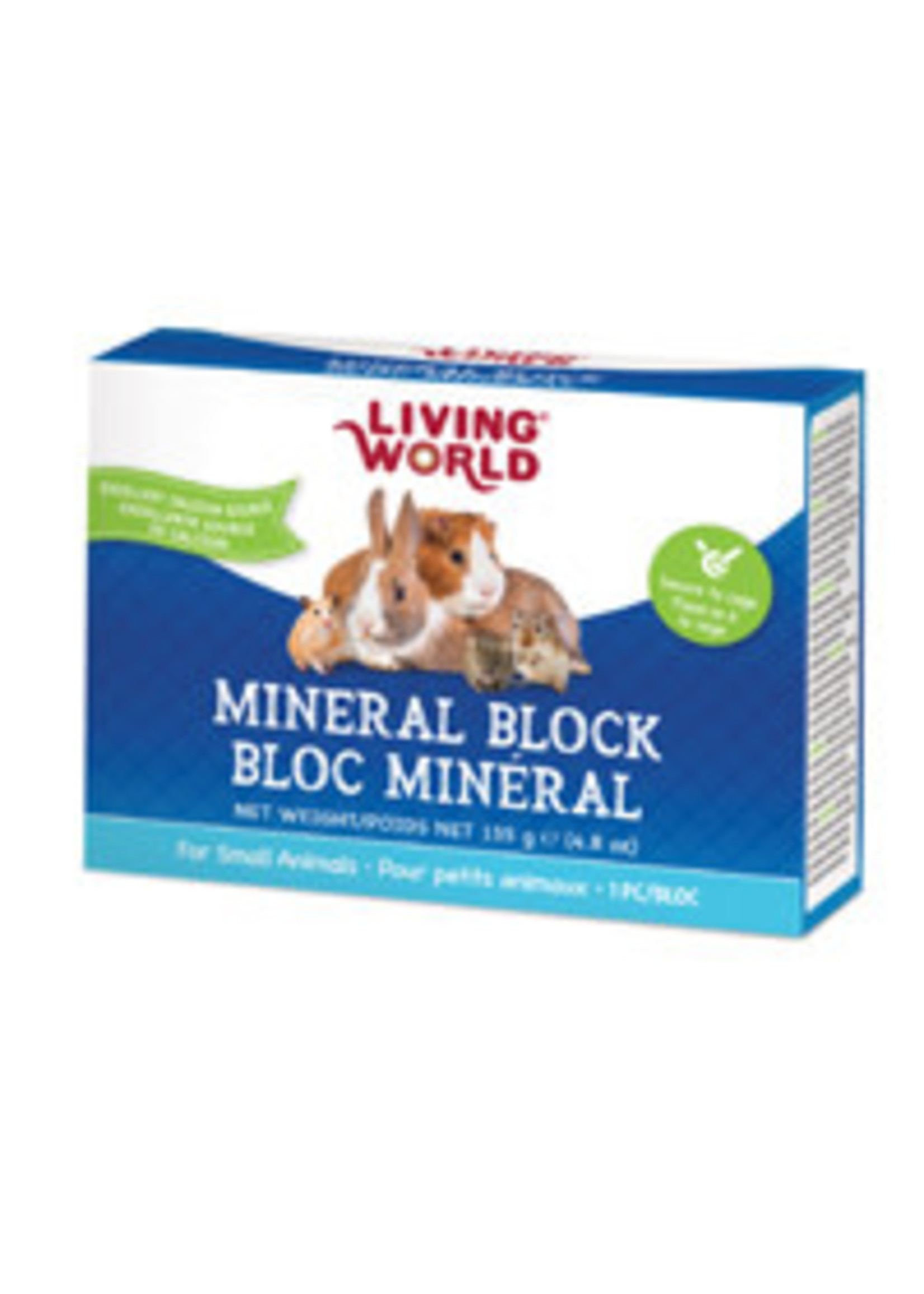 Living World Living World Mineral Block for Small Animals - 135 g (4.8 oz)