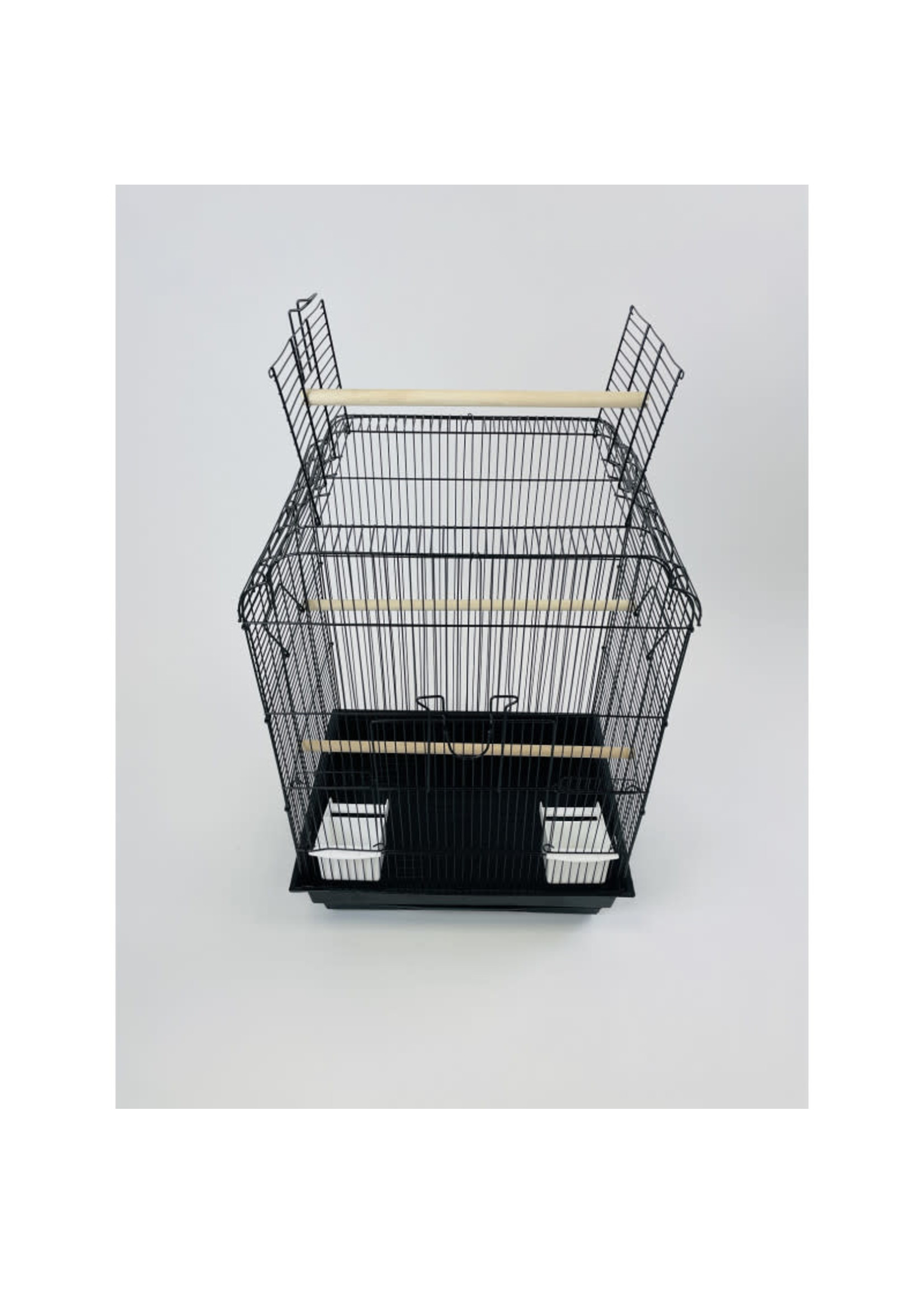 Glitter Pets GP OPEN TOP  CAGE  17X14"  (1706) Black