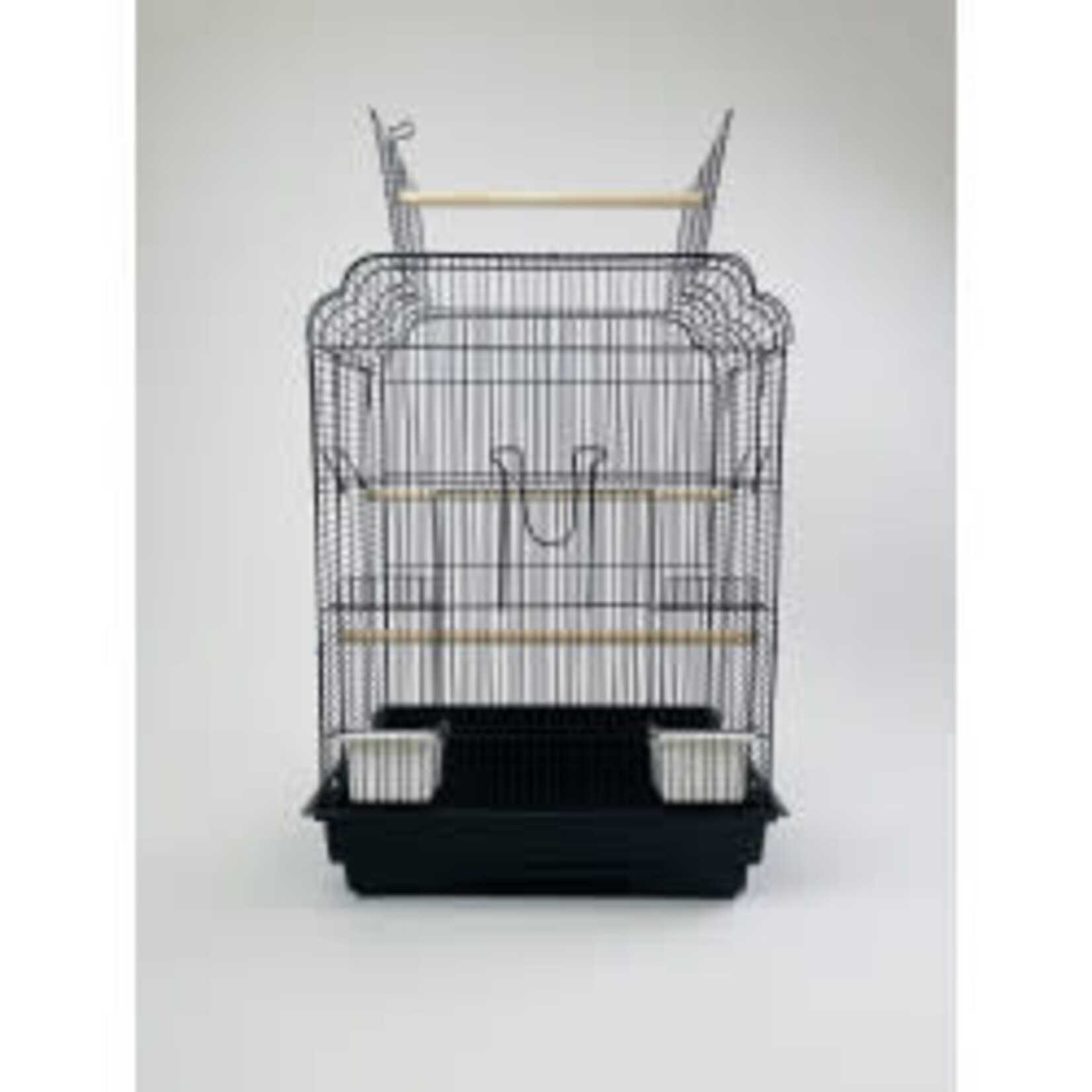 Glitter Pets GP OPEN TOP  CAGE  17X14"  (1706) Black