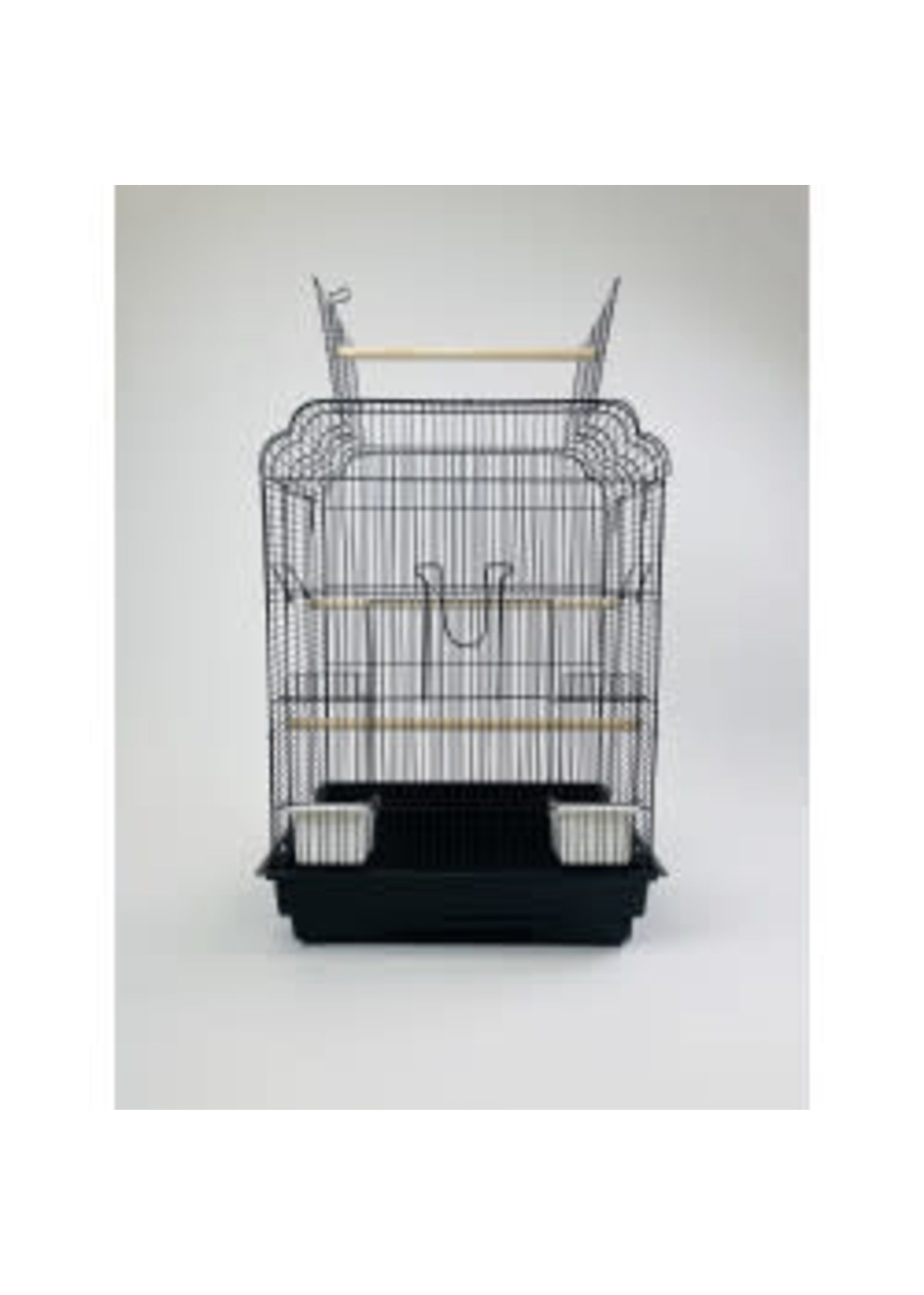 Glitter Pets GP OPEN TOP  CAGE  17X14"  (1706) Black