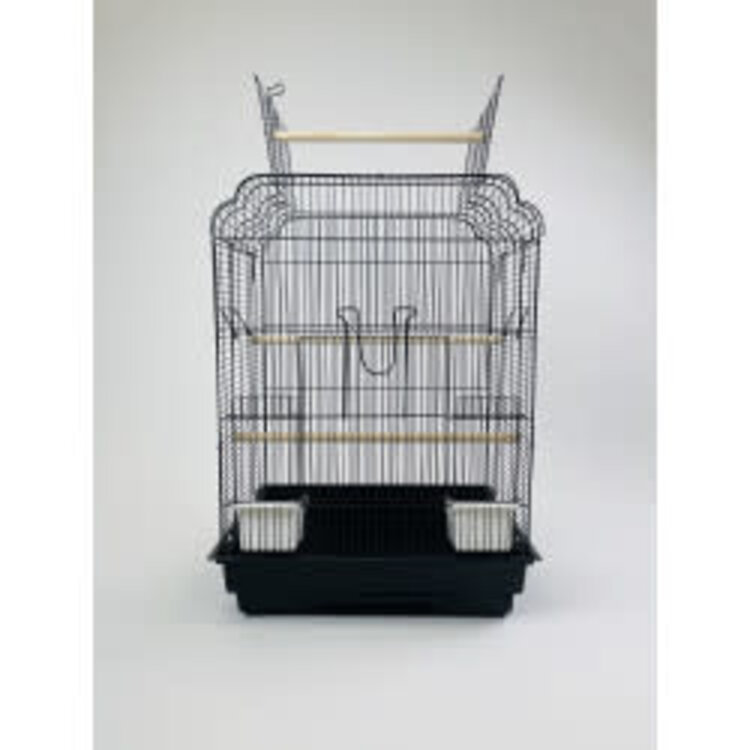 Glitter Pets GP OPEN TOP  CAGE  17X14"  (1706) Black