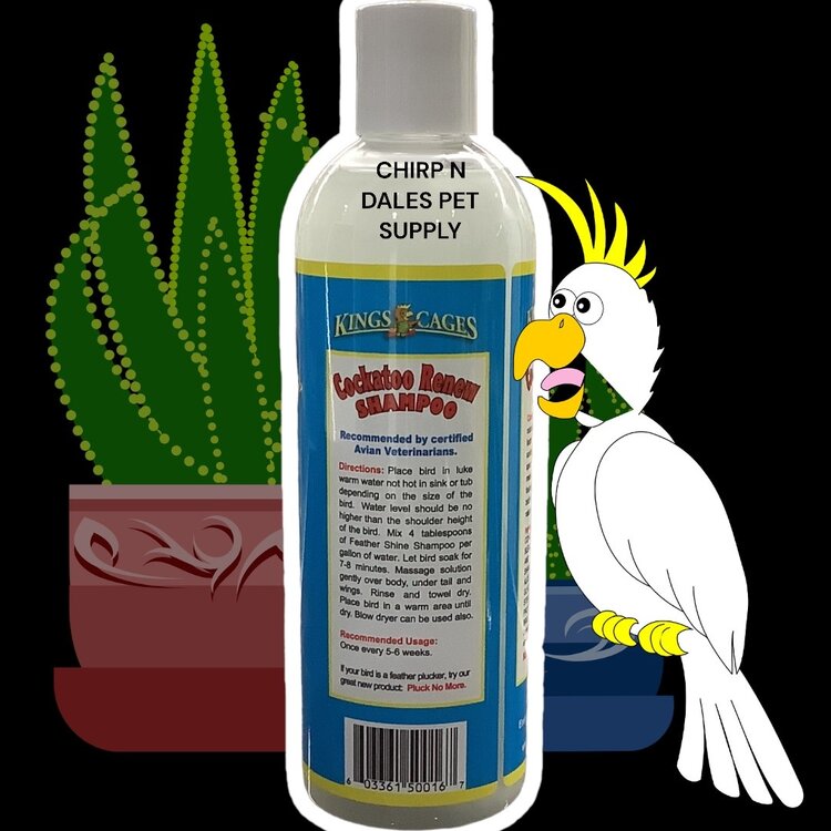Kings Cages Kings Cages Cockatoo Renew Shampoo 17 fl oz