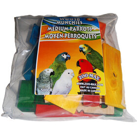 Zoo-Max Zoo Max MUNCHIES MEDIUM PARROT 500GR W0018