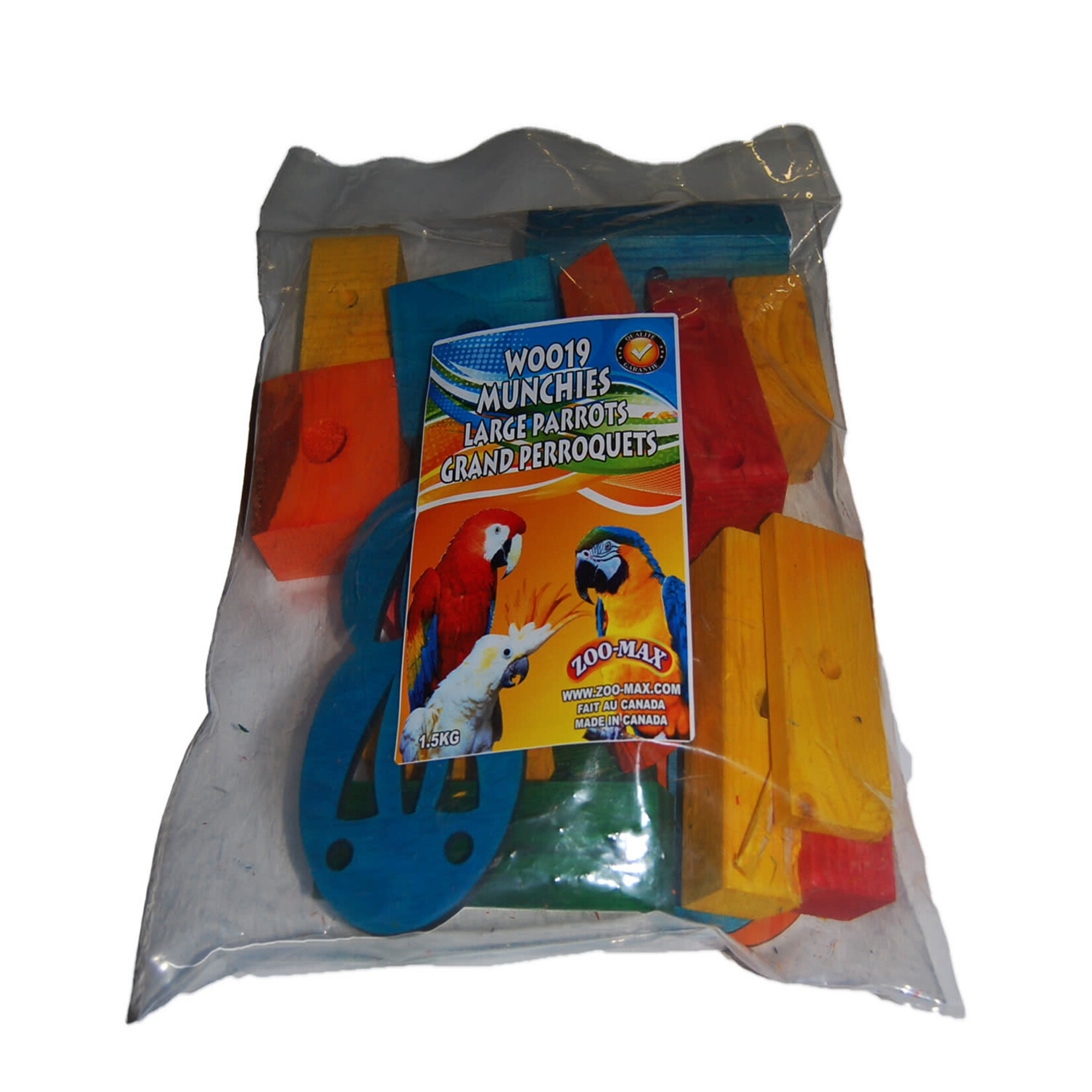 Zoo-Max Zoo Max MUNCHIES LARGE PARROT 1.5KG W0019