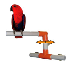 Zoo-Max ZOO MAX MEDIUM WINDOW PERCH  8″H X 11.5″W X 11.5″LO (1.35″D)