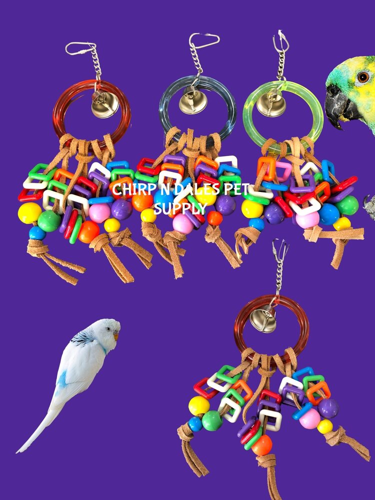 Kings Cages Kings Cages Ring, Leather, Squares K372