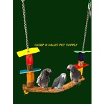 Kings Cages Kings Cages  Chain Swing With Chews Extra Large A123