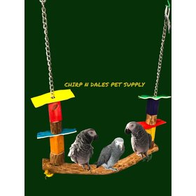 Kings Cages Kings Cages  Chain Swing With Chews Extra Large A123