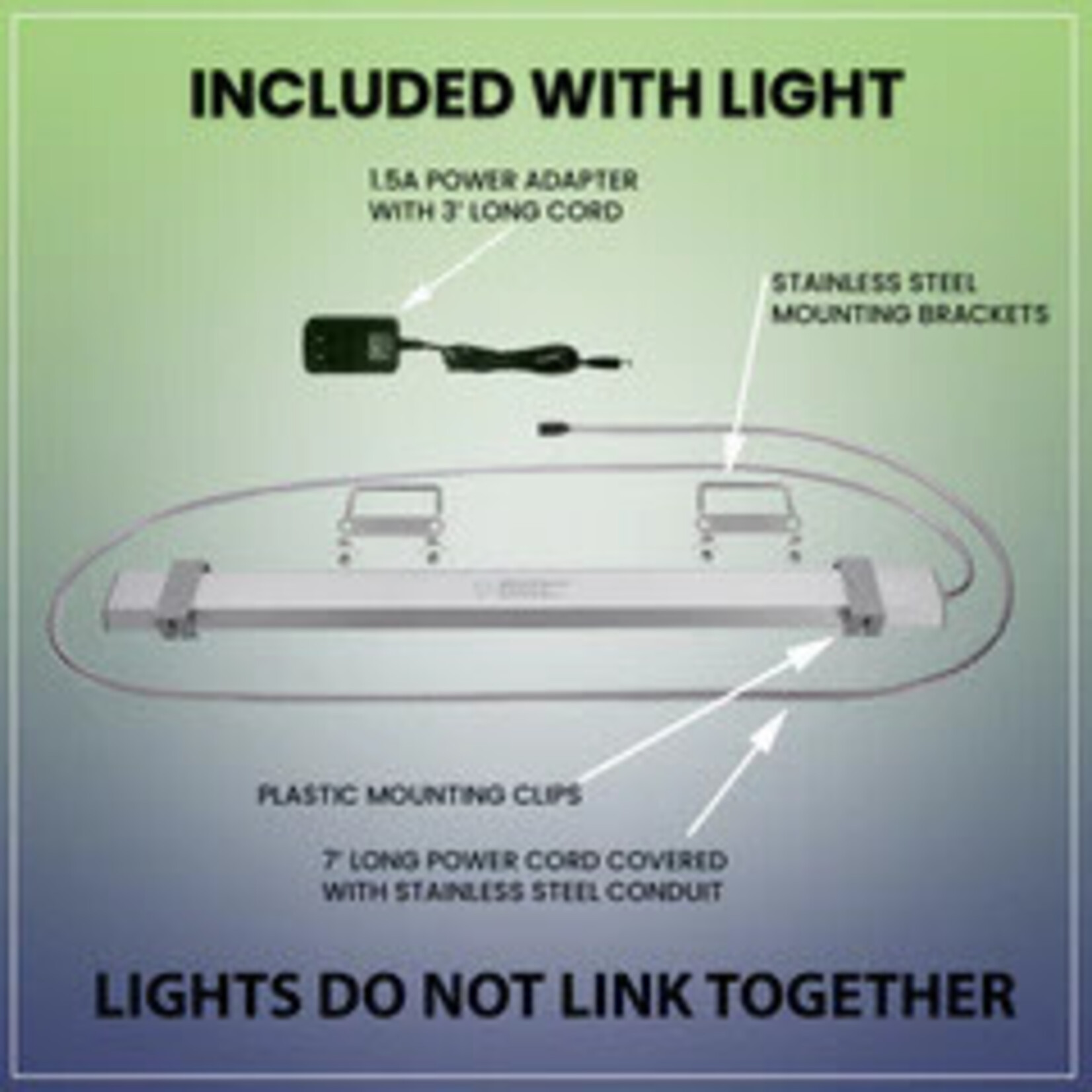 M&M Cage Company LED LIGHTING SYSTEM FOR SOFT BILLED BIRDS